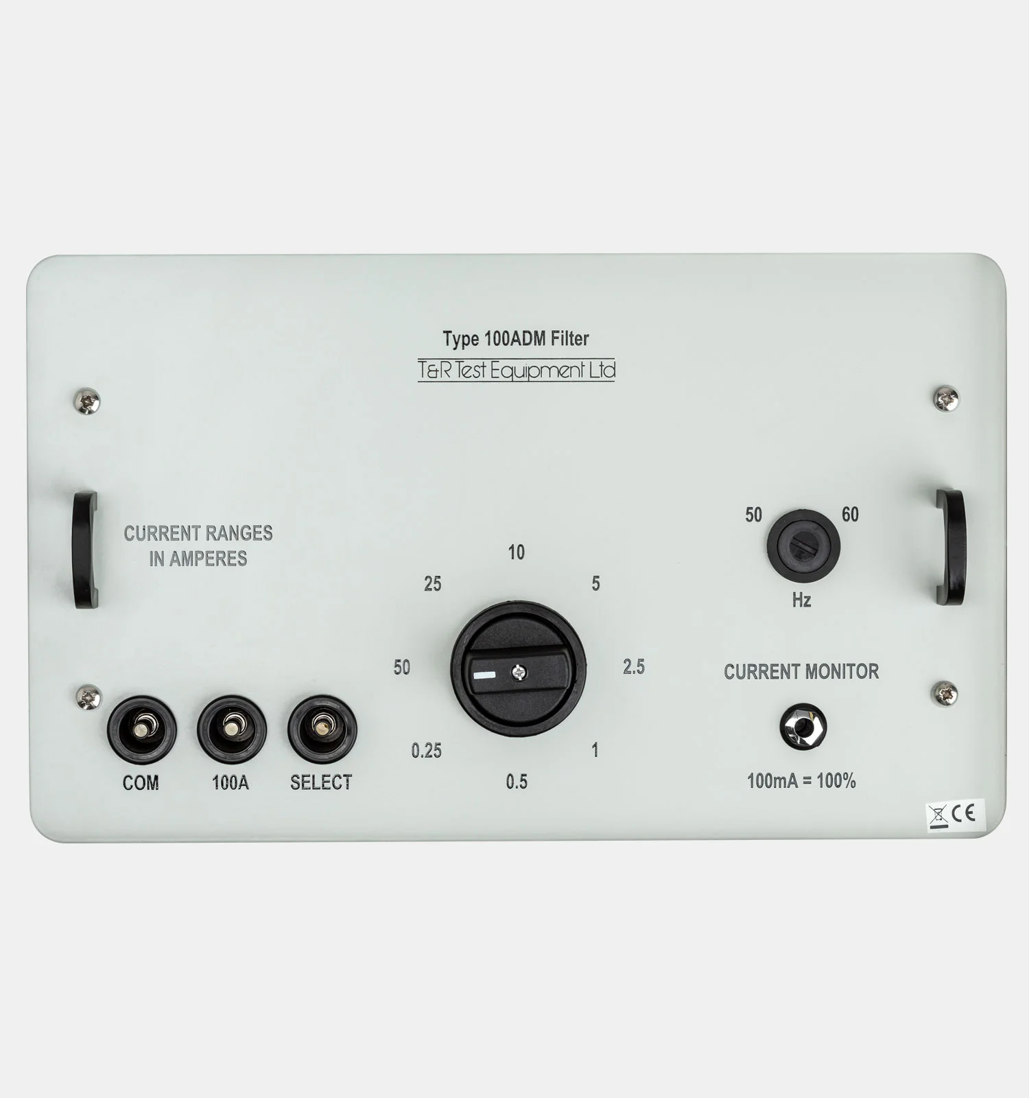 100ADM-Filter Front Panel