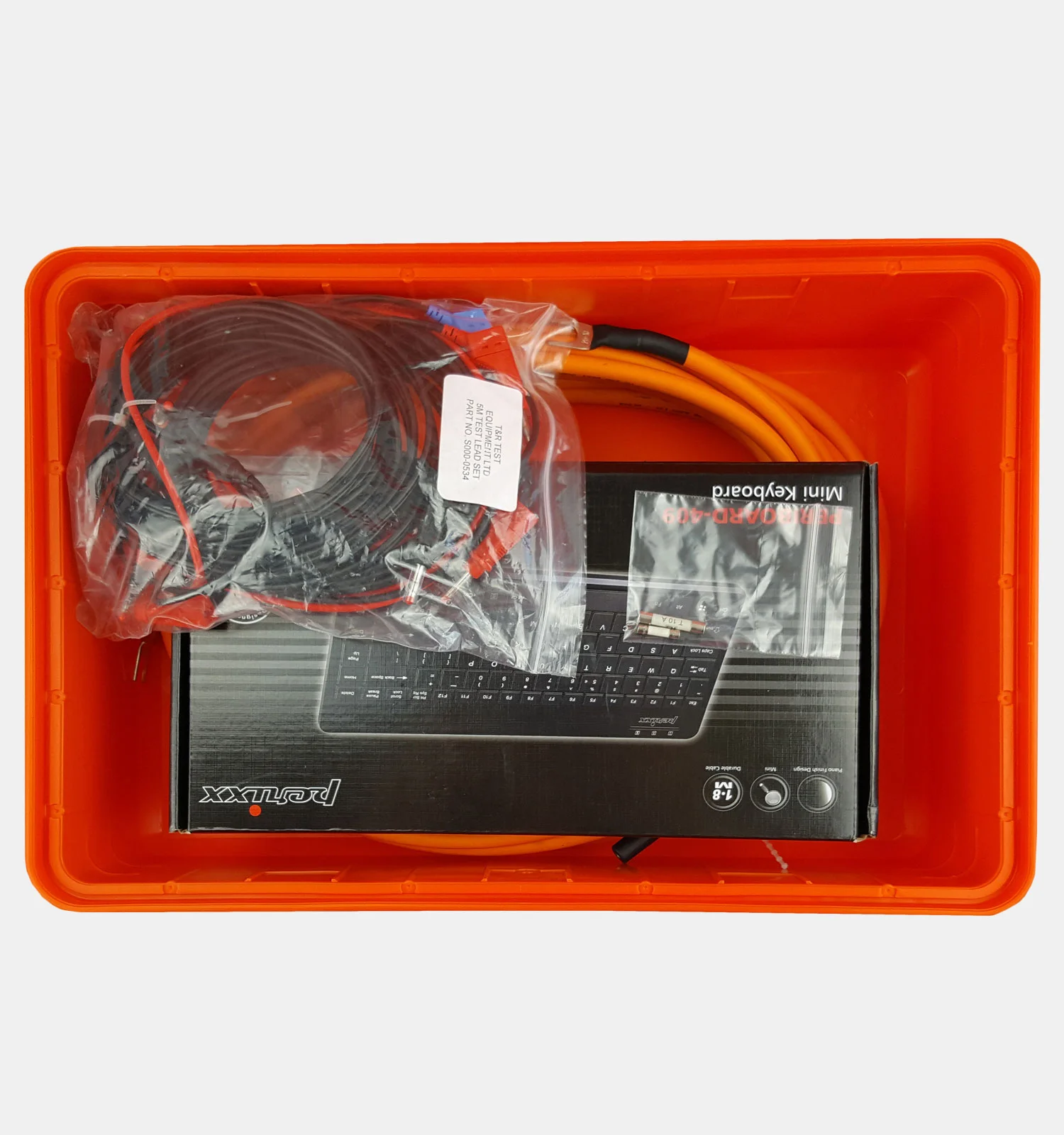 Inside 200ADM-P Orange Pelicase