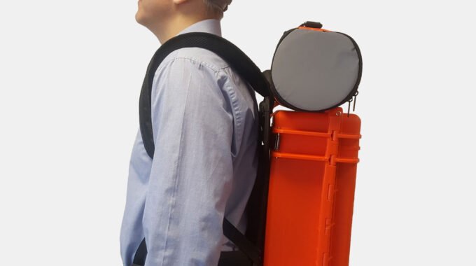 50ADM-P Back Pack Side View