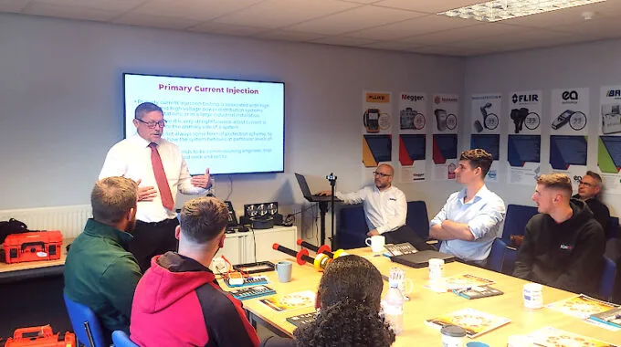 High Voltage Workshop GB Presenting