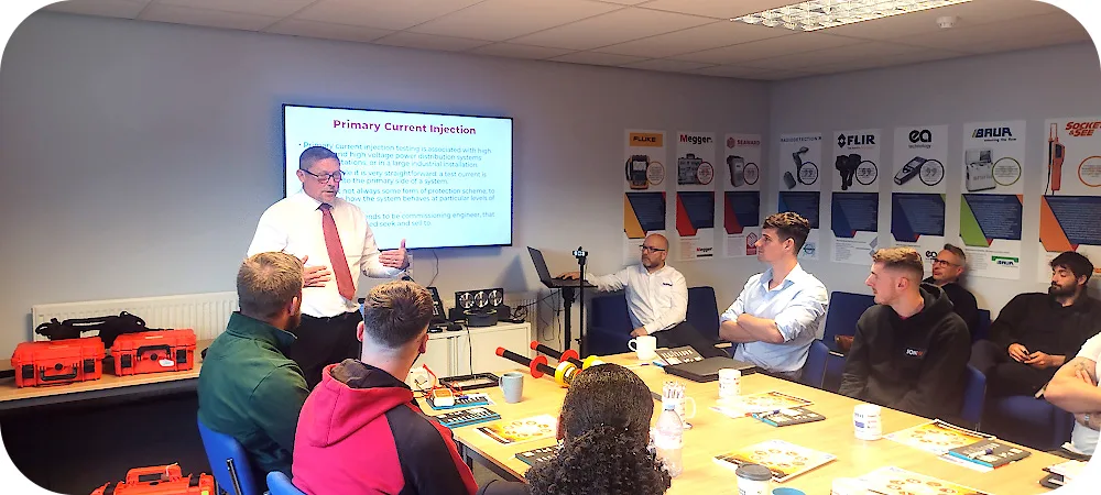 High Voltage Workshop GB Presenting